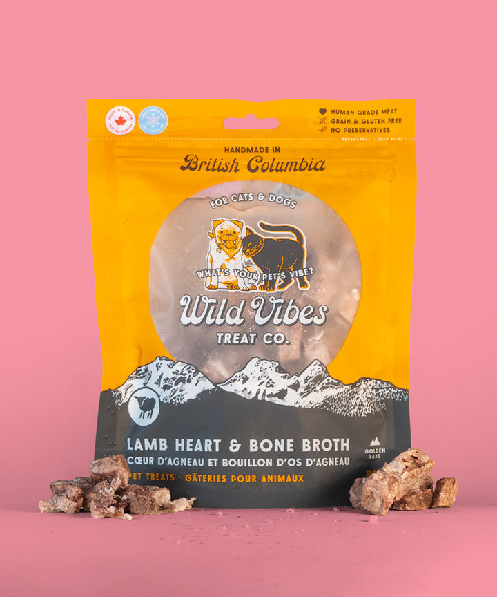 LAMB HEART & BONE BROTH TREATS
